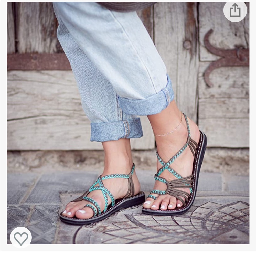 Placka sandals, brand new, never worn (but to try on)